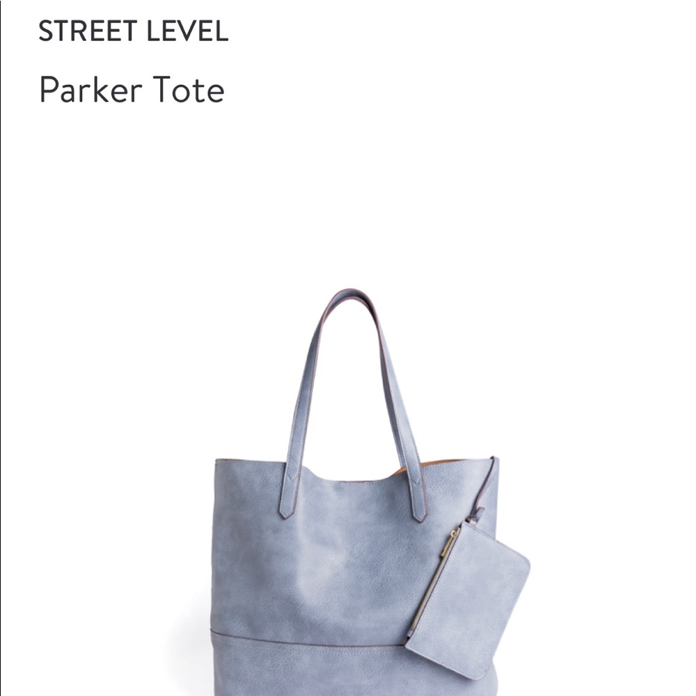 Street level tote from Stitch Fix, Smokey Blue